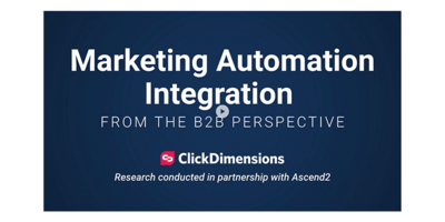 Video Infographic: Marketing Automation Integration from the B2B Perspective