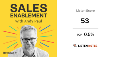 Sales Enablement Podcast with Andy Paul