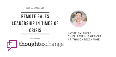 Remote Sales Leadership in Time of Crisis