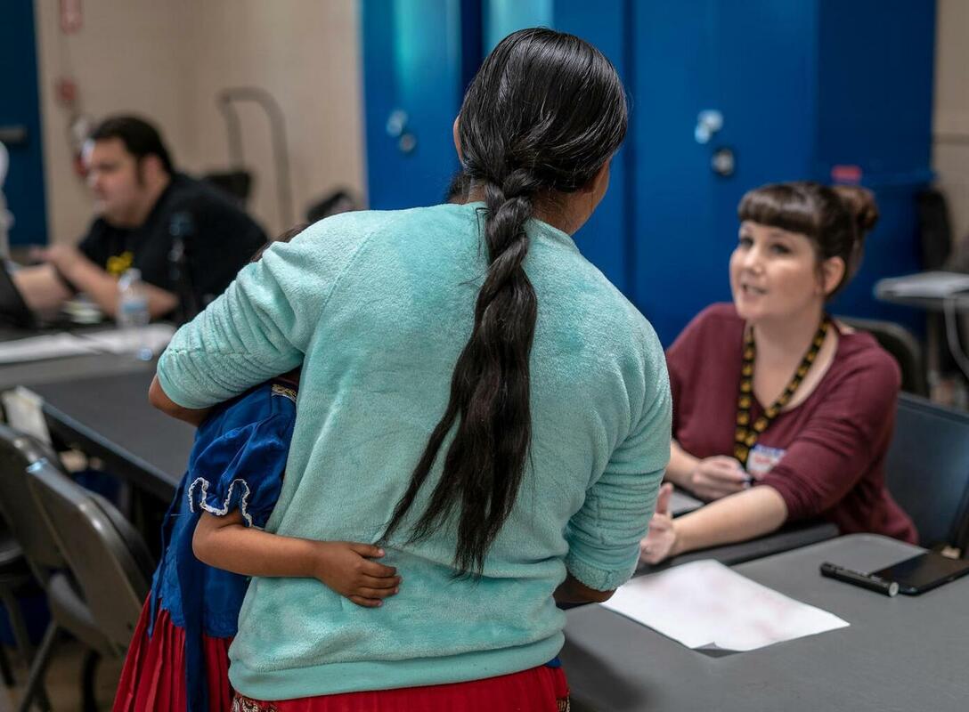 How the International Rescue Committee welcomes asylum seekers and refugees to the U.S.