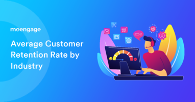 Average Customer Retention Rate by Industry