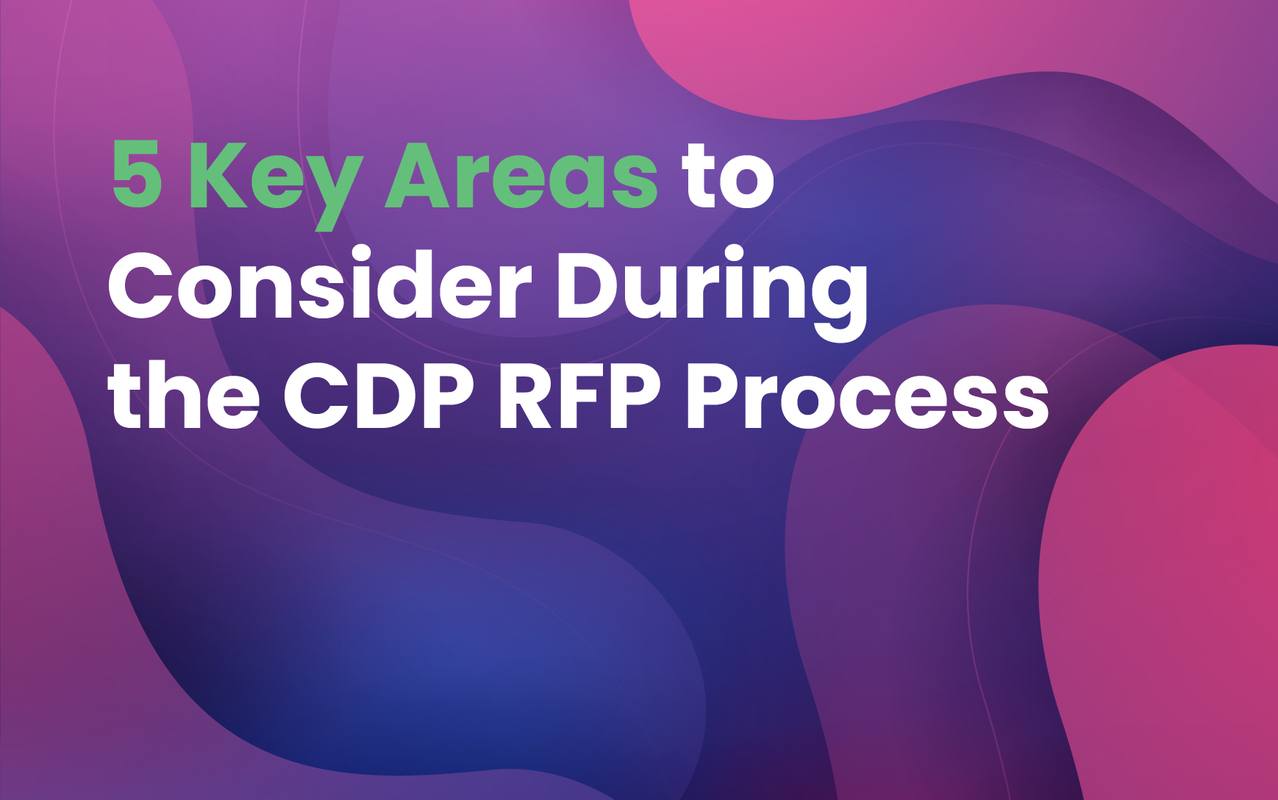 5 Key Areas to Consider During the CDP RFP Process