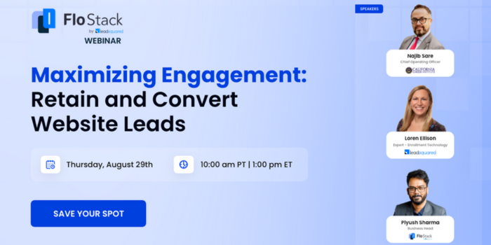 Maximizing Engagement: Retain and Convert Website Leads