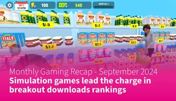 Simulation games lead the charge in breakout downloads rankings
