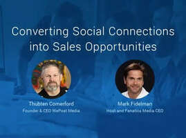 How to Convert Social Connections into Sales Opportunities