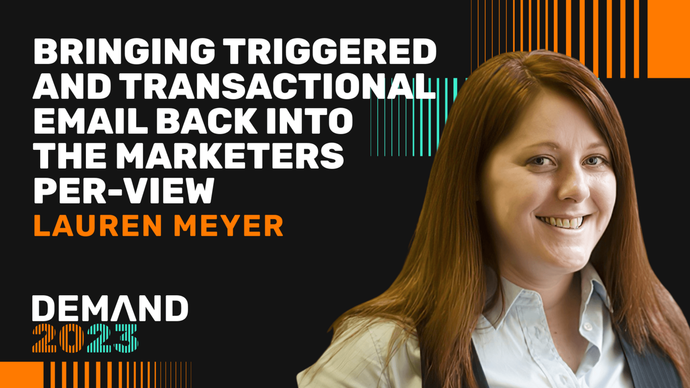 Bringing triggered and transactional email back into the marketers per-view