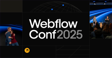 Webflow Conf 2025 registration is now open | Webflow Blog