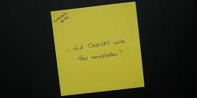 cf #66: did ChatGPT write this newsletter?