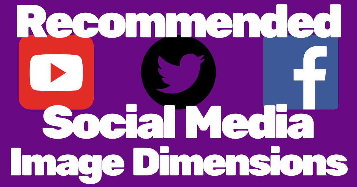 The Proper Image Dimensions for Social Media (2024 Edition)