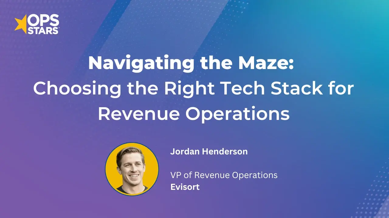 Navigating the Maze: Choosing the Right Tech Stack for Revenue Operations