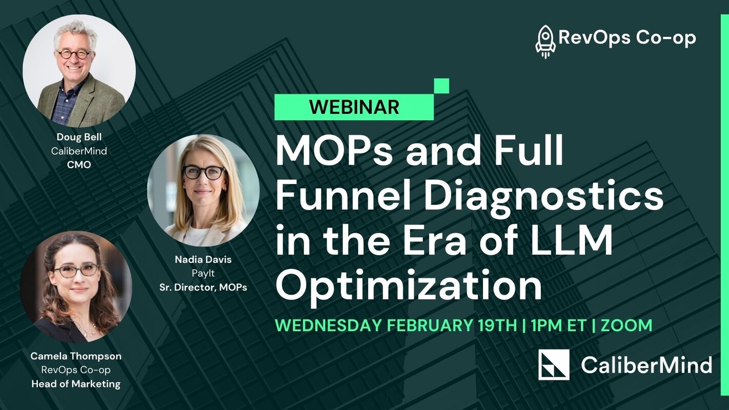 MOPs & Full Funnel Diagnostics in the Era of LLM Optimization