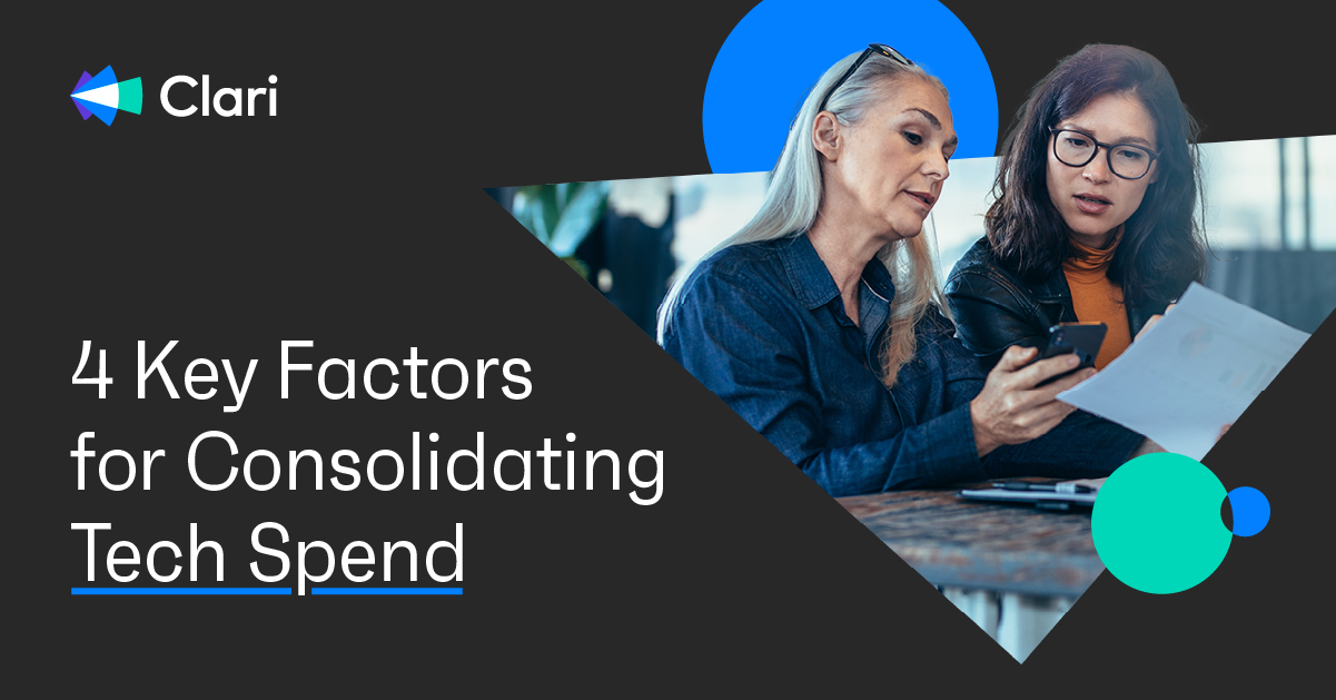 4 Key Factors for Consolidating Tech Spend