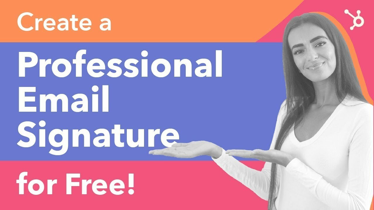 How to Write A Great Email Signature! (Free Tool Tutorial)