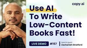 Write Low-Content Books With AI | Copy.ai Live Demo #157  CopyAI 10.1K subscribers  Subscribe