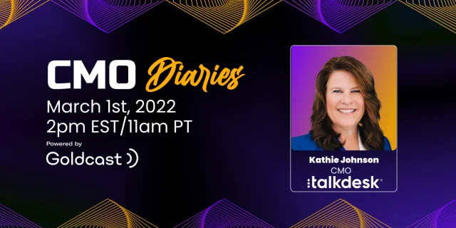 Chat With Top B2B CMOs | CMO Diaries by Goldcast