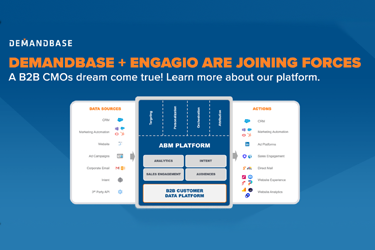 Demandbase + Engagio: B2B Will Never Be the Same