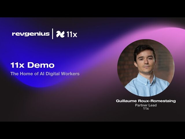 11x demo: The Home of AI Digital Workers