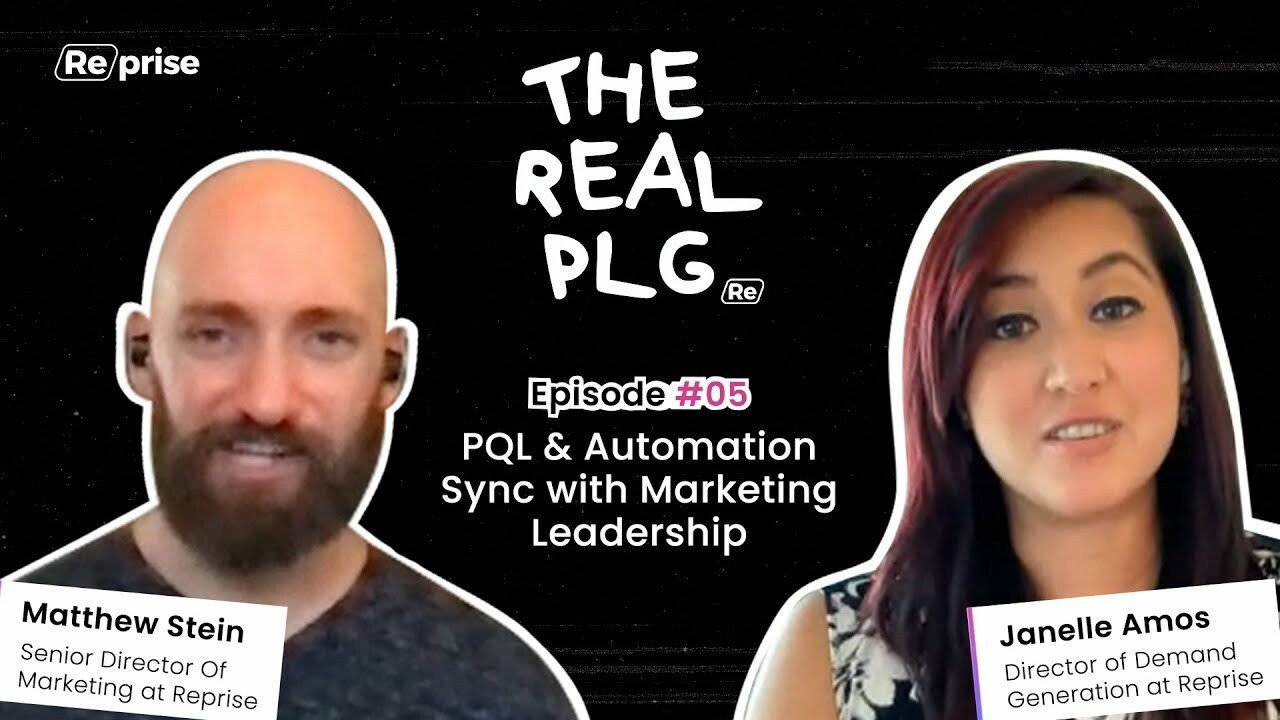 PQL & Automation Sync with Marketing Leadership | EP 5