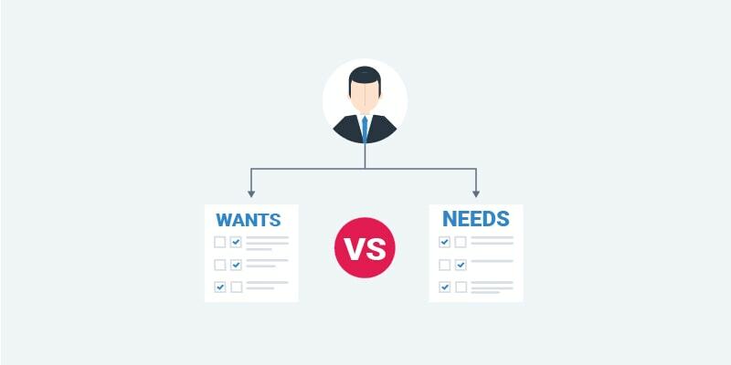 Making the Sale: Understanding Wants Vs. Needs