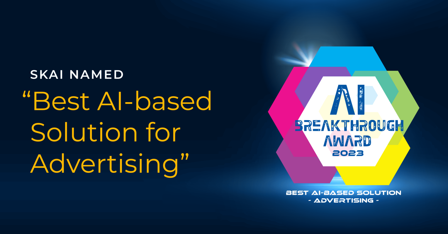 Skai Named "Best AI-based Solution for Advertising" in the 6th Annual Artificial Intelligence Breakthrough Awards Program