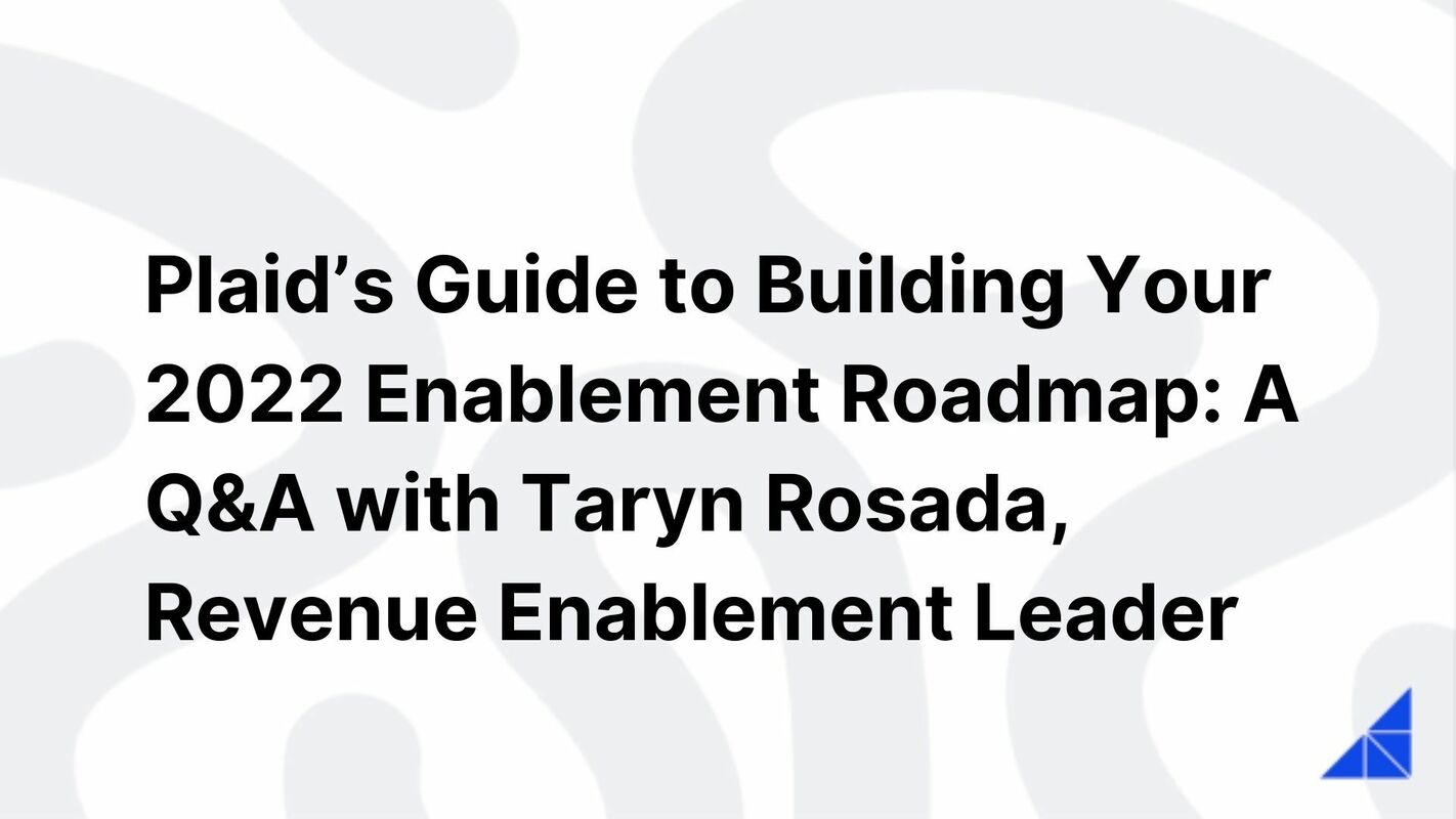 How to Build Your 2022 Enablement Roadmap | WorkRamp