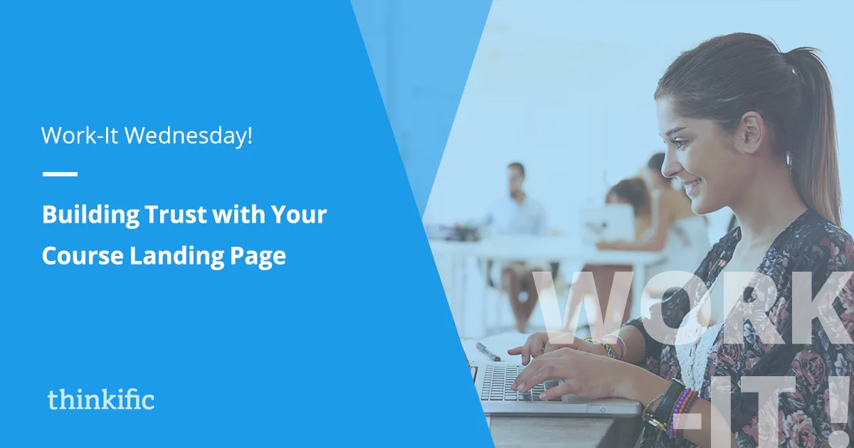 Building Trust with Your Course Landing Page