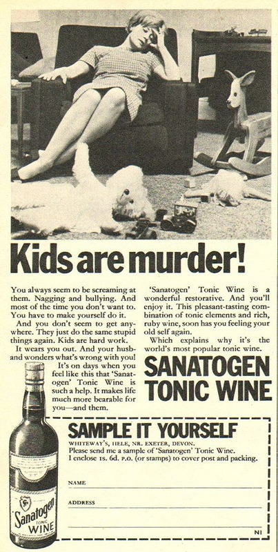 1960's Sanatogen Tonic Wine - Swipe File