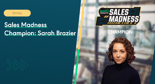 Sales Madness Champion: Sarah Brazier