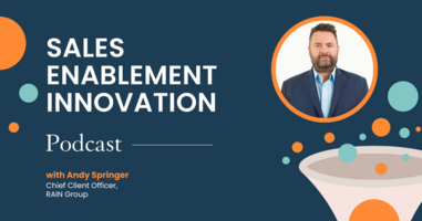 "The consulting seller is thriving", Andy Springer