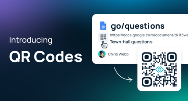 New GoLinks QR Codes: Keep Everyone on the Same Page