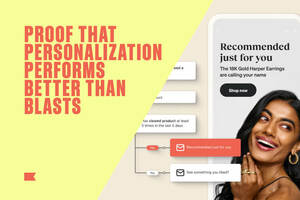 Proof that personalization outperforms blasts