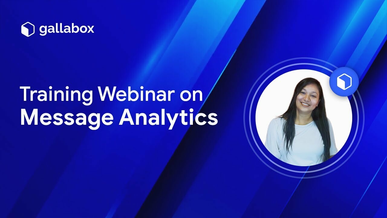 Message Analytics feature in gallabox