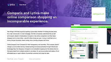 Discover how Comparis uses Lytics to boost customer experiences