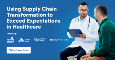 Using Supply Chain Transformation to Exceed Expectations in Healthcare