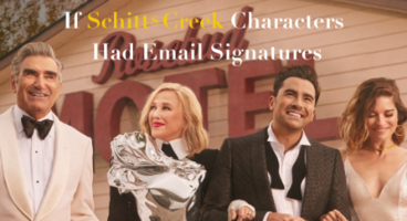 If Schitt's Creek Characters Had Email Signatures
