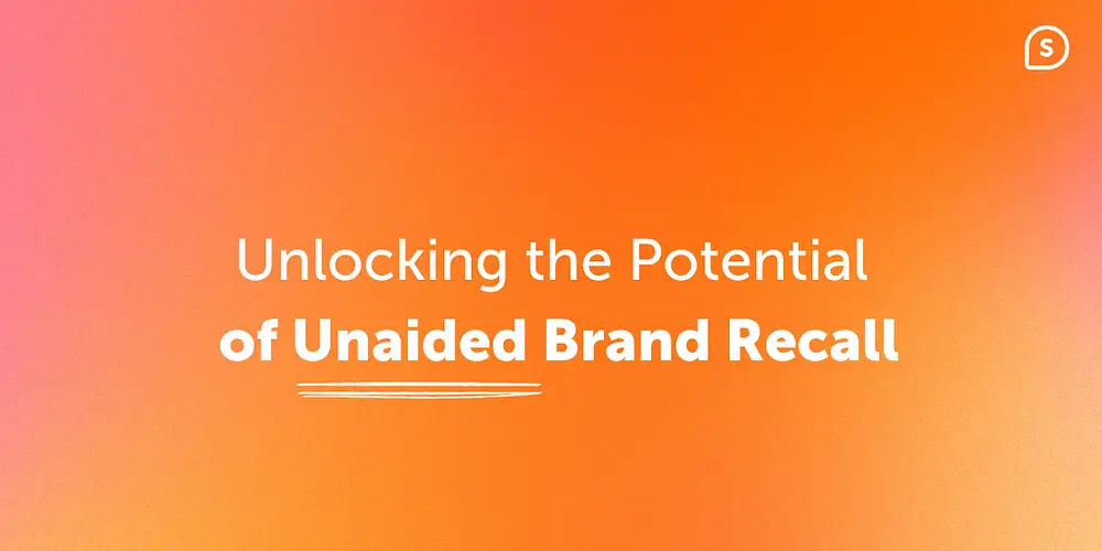 Measuring Unaided Recall: Why You Should (and How)