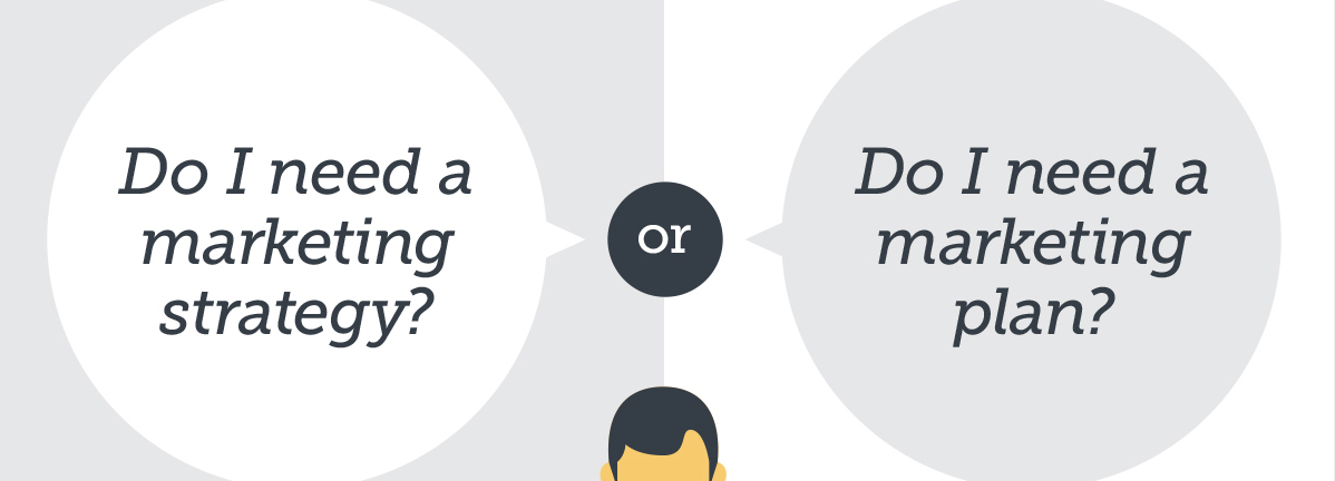 [INFOGRAPHIC] Do you know the difference between a marketing strategy and a marketing plan? 