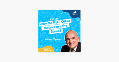 ‎The Sales Evangelist: Thomas Capraro | Why Me if All Other Metrics are the Same? on Apple Podcasts