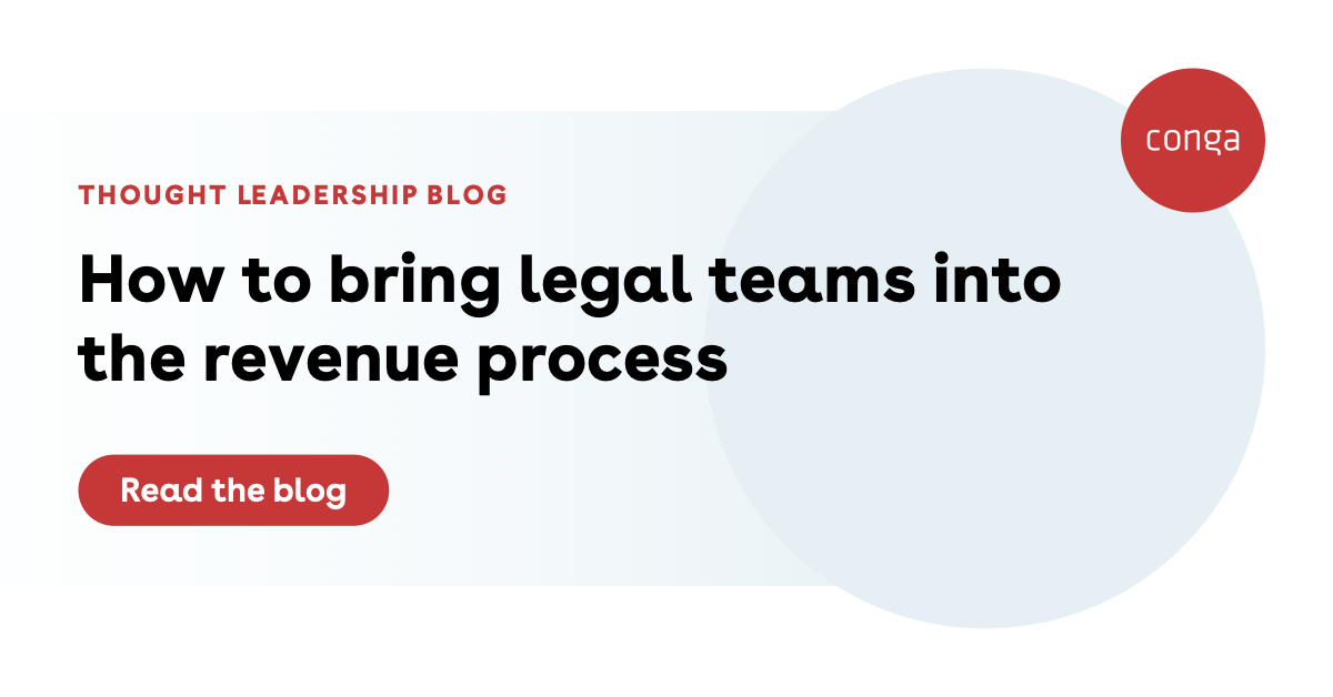Advice from IDC's Ryan O'Leary on bringing legal teams into the revenue process