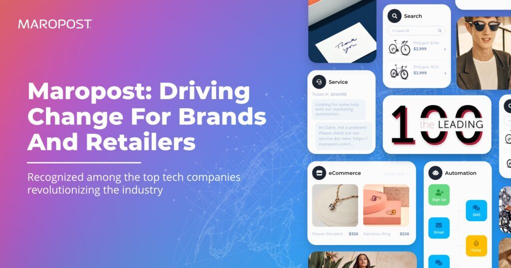 Maropost recognized amongst top tech companies driving change for brands and retailers  