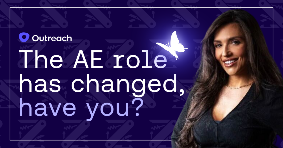 The AE role has changed, have you?