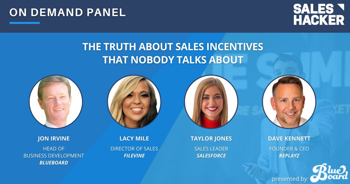 The Truth About Sales Incentives That Nobody Talks About