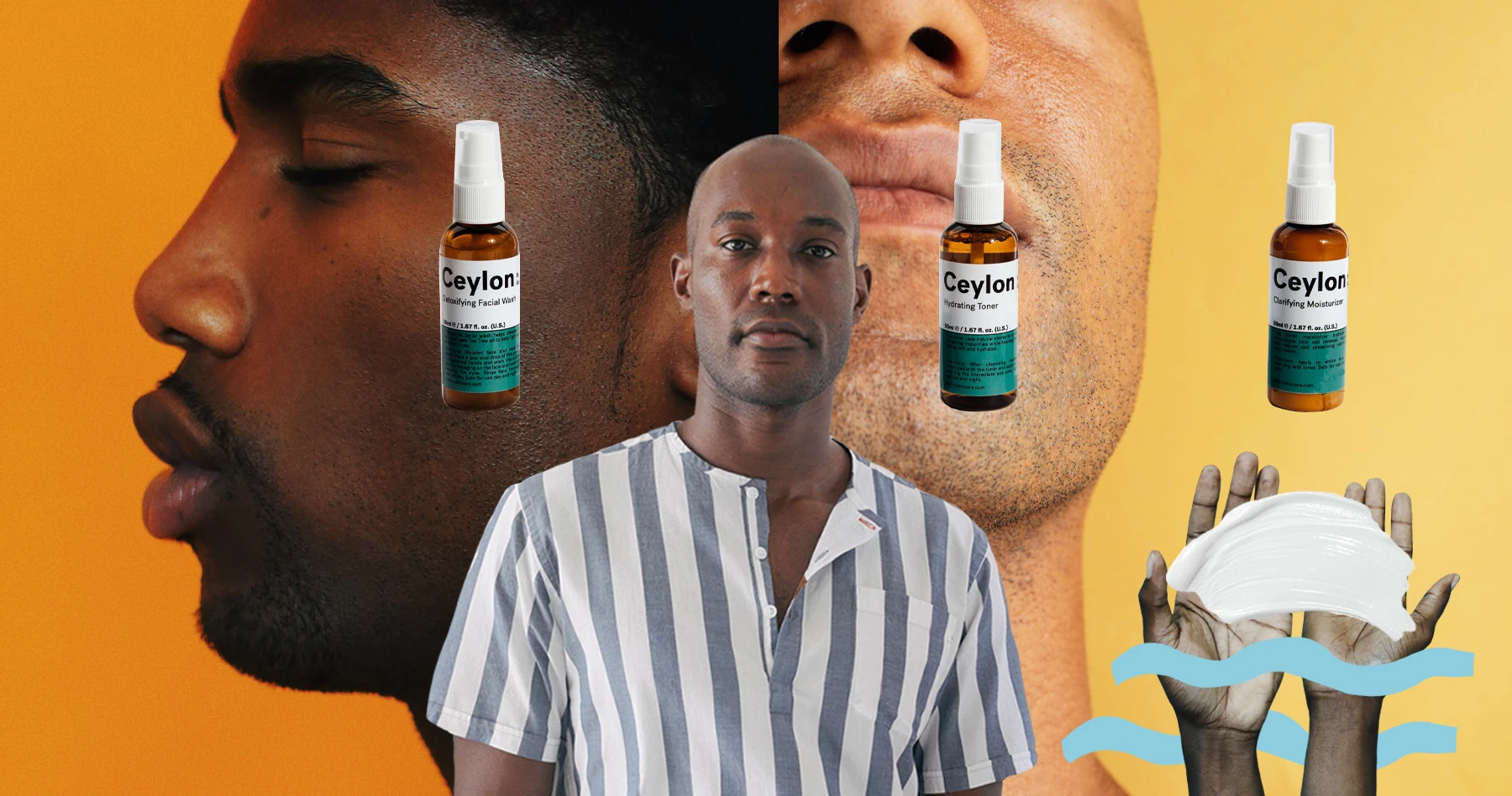 Vanguard: He Ditched a Government Job to Start a Skin-Care Line for Men of Color