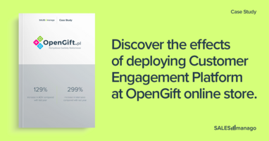 Discover the success story of OpenGift achieved with SALESmanago