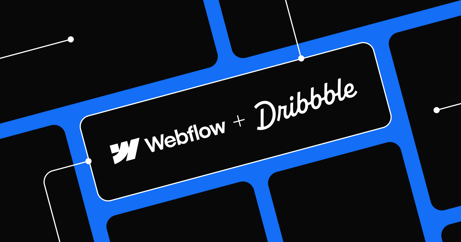 Showcase your design skills and land more projects with Dribbble and Webflow | Webflow Blog