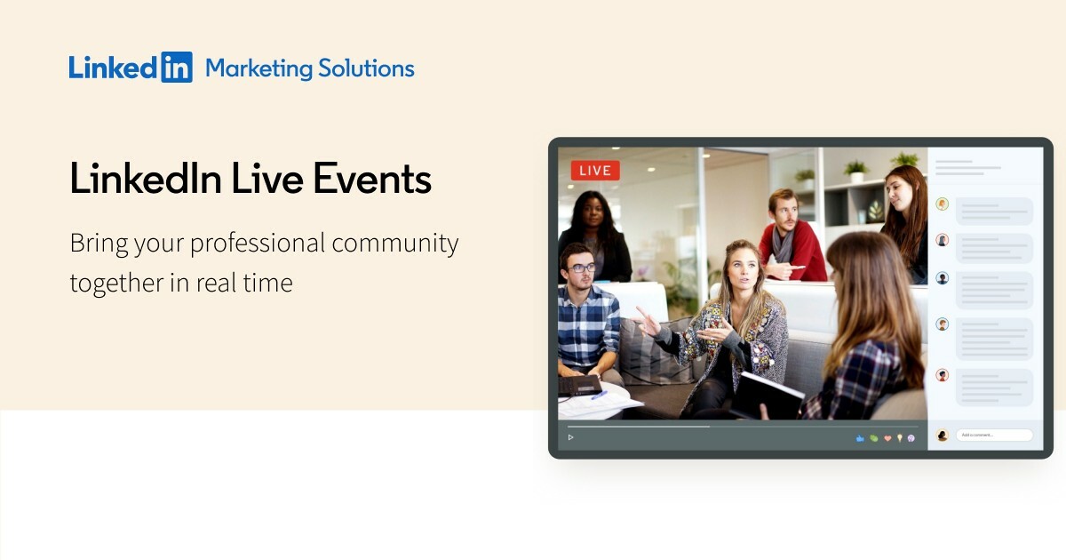 LinkedIn Live Events
