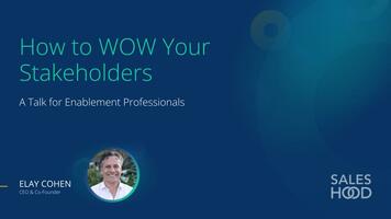 Webinar Replay - How to WOW Your Stakeholders