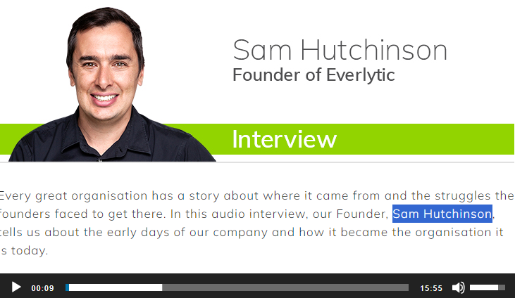 Audio Interview: How Everlytic was Born