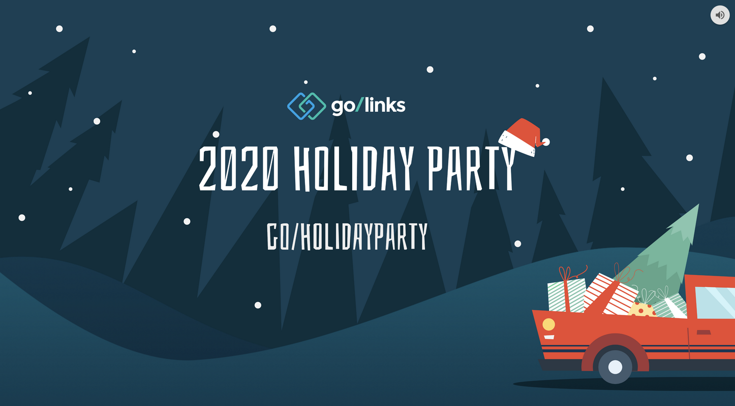 The GoLinks® Blog - A GoLinks Virtual Holiday Party: How We Planned a Remote Holiday Party in 2020