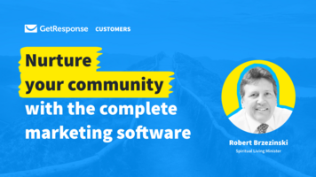 Robert Brzezinski, GetResponse Customer